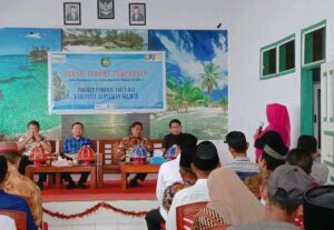 Serah Terima Program PAMSIMAS Tahun 2023 untuk Lima Desa di Kecamatan Bontoharu